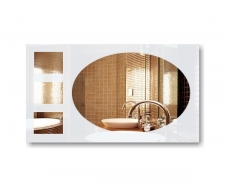 Badezimmerspiegel Badeo 1 - 60 x 110cm